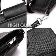 Ivy Alligator Pattern PU Clutch - ANAWISHARE Designer Evening Bag