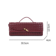 Kaylee Square PU Shoulder Bag - Chemical-Free Evening Bag