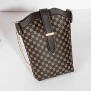 Brianna PVC Bucket Messenger Bag - GUANG DONG Province Handbag