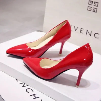 Elegant Solid Color High Heels