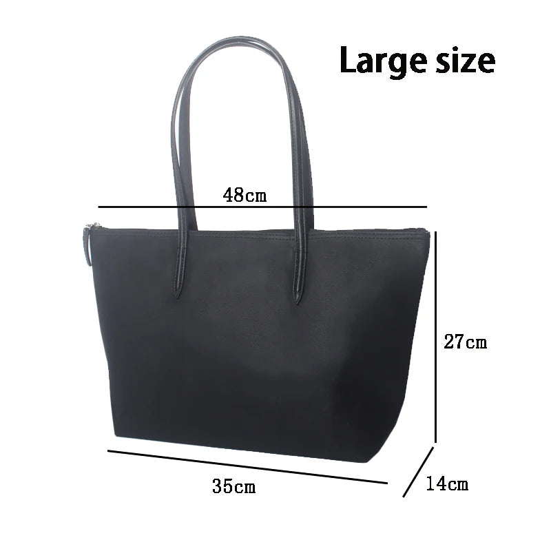Multi-Pocket Transparent PVC Tote