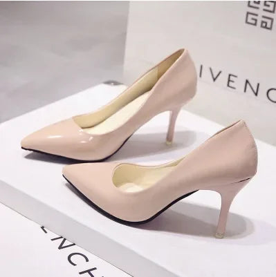 Elegant Solid Color High Heels