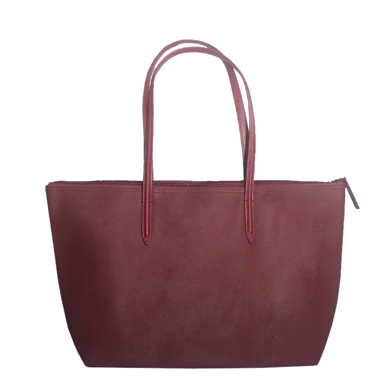 Multi-Pocket Transparent PVC Tote