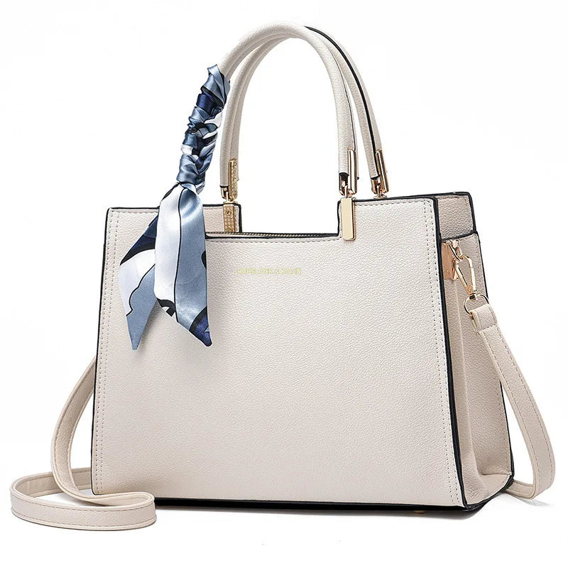 Organised Multi-Compartment Tote Handbag