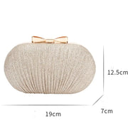 Quinn Modern Clutch - PC+ABS Satin Lined Evening Bag
