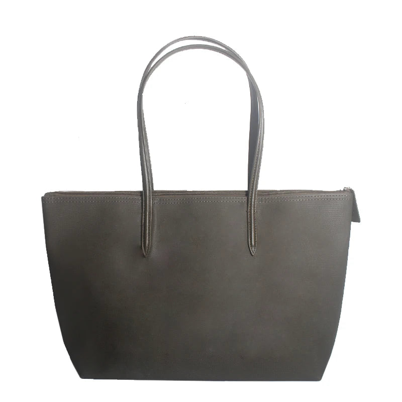 Multi-Pocket Transparent PVC Tote