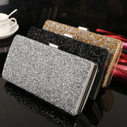 Helena Luxy Moon Diamond Clutch - Sequin Wedding Evening Bag