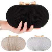 Quinn Modern Clutch - PC+ABS Satin Lined Evening Bag