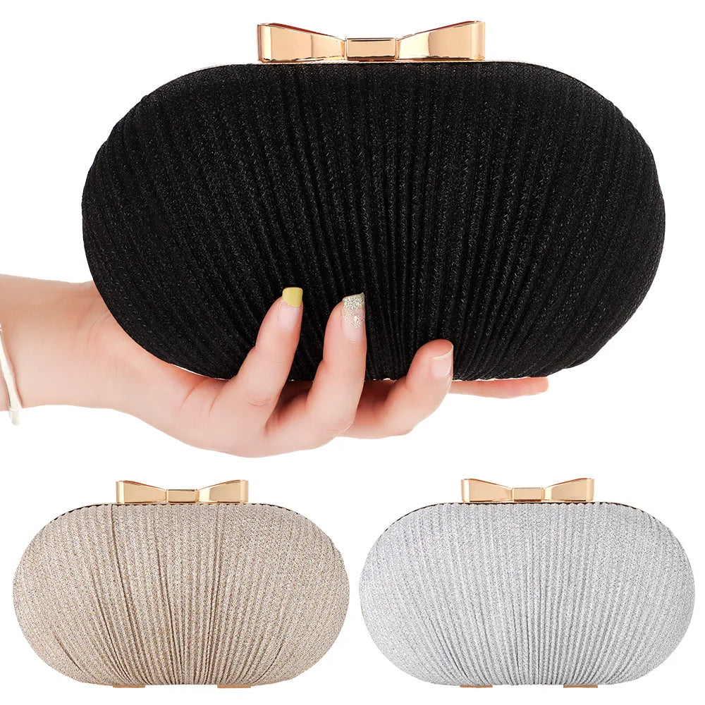 Satin Lined Modern Clutch
