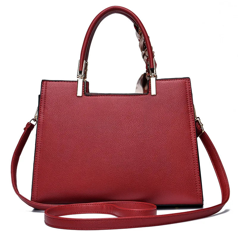 Organised Multi-Compartment Tote Handbag