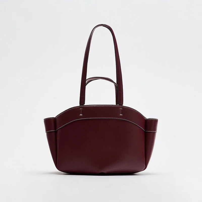 Microfiber Convertible Crossbody Tote Bag
