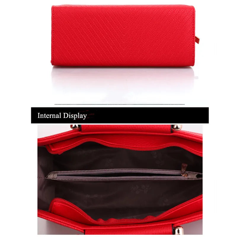 Classic Multi-Pocket Everyday Handbag