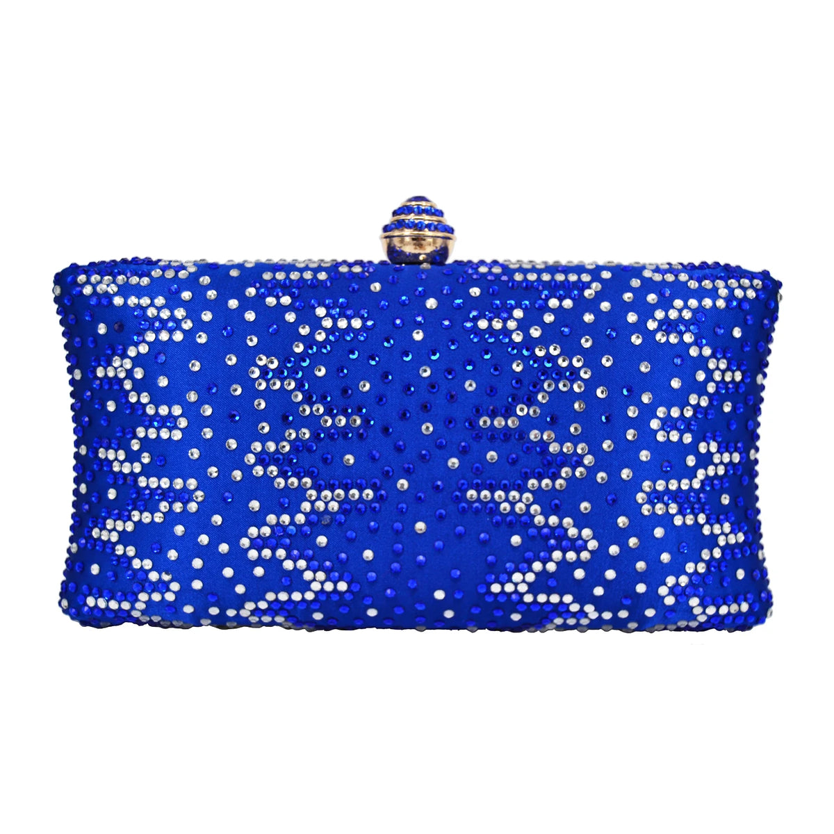 Diamond Embellished Evening Clutch Bag