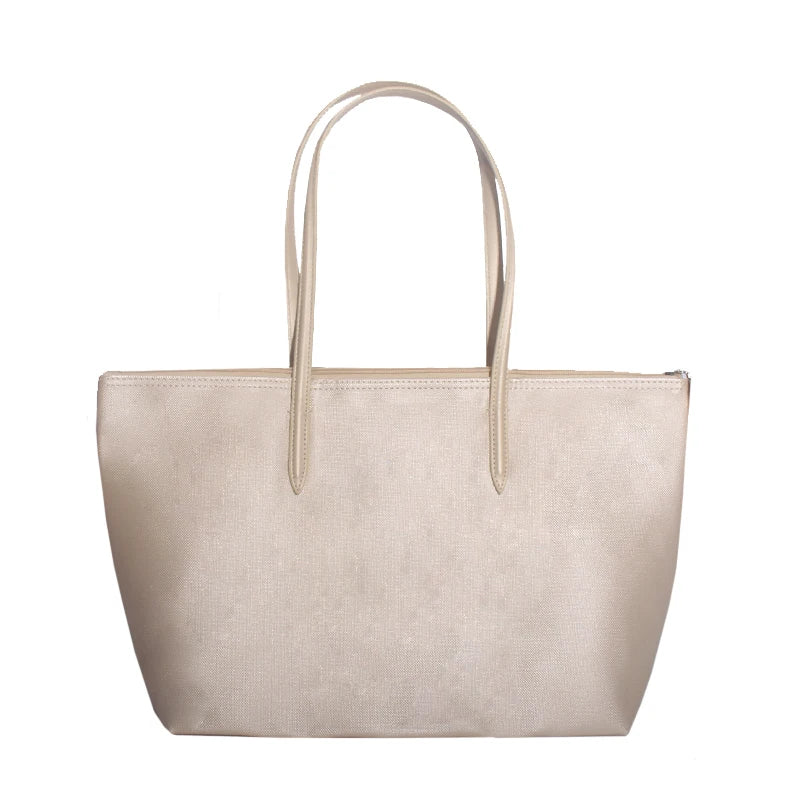 Multi-Pocket Transparent PVC Tote