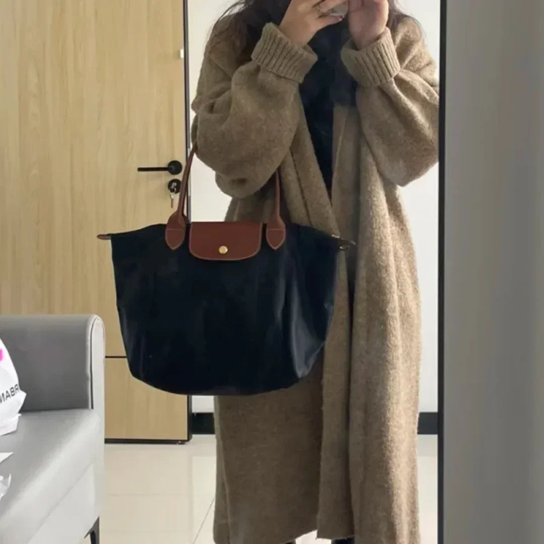 Casual Large Crafted Tote Bag
