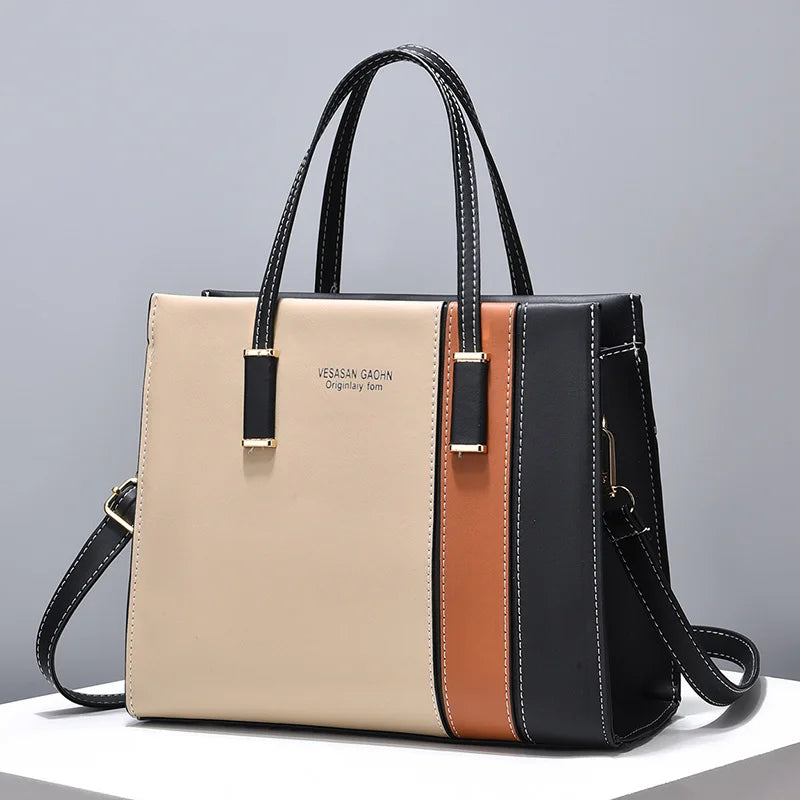 Spacious Organiser Tote Handbag