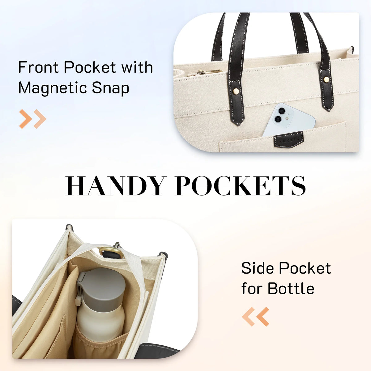 Canvas Laptop Messenger Handbag