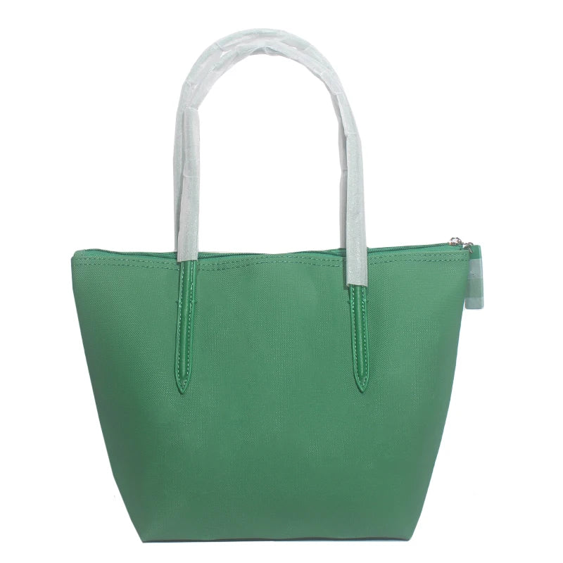 Multi-Pocket Transparent PVC Tote