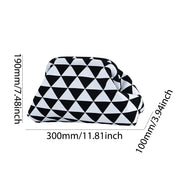 Bailey Striped Cotton Knitted Clutch - FU JIAN Province Handbag