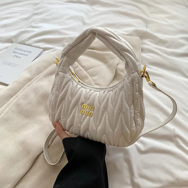 Multi-Pocket Everyday Shoulder Handbag