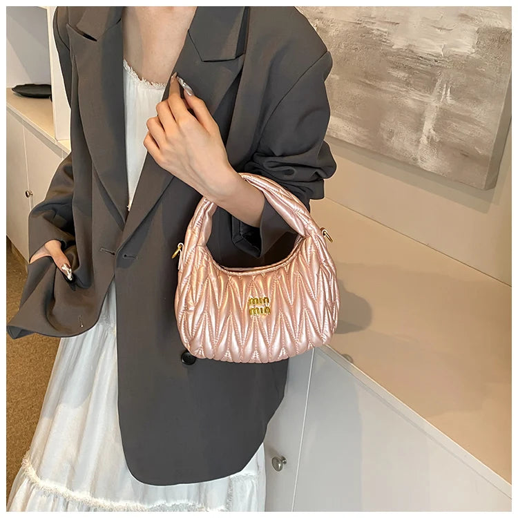 Multi-Pocket Everyday Shoulder Handbag