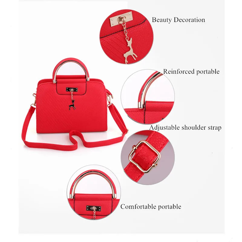 Classic Multi-Pocket Everyday Handbag