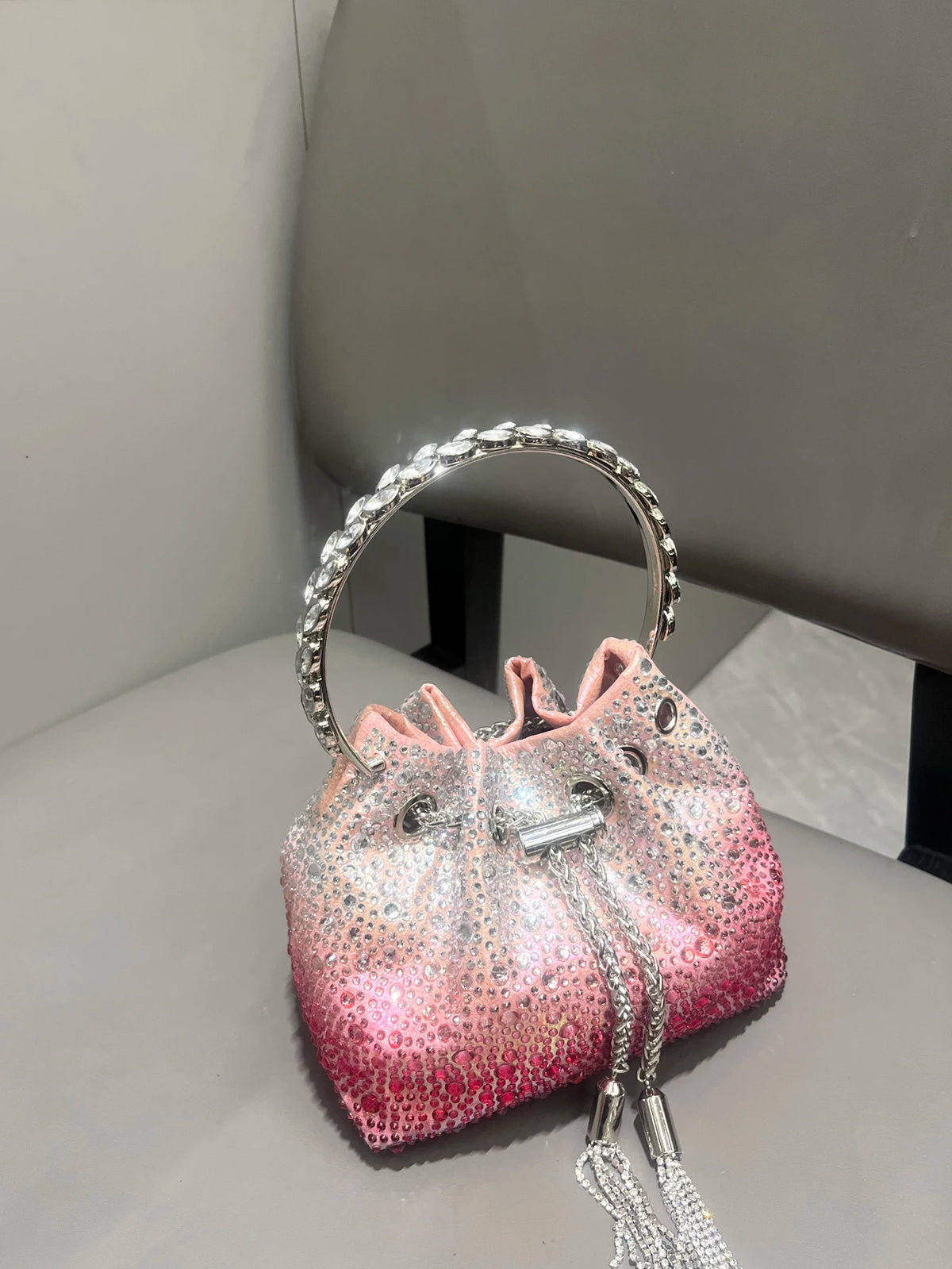 Colorful PU Structured Handbag