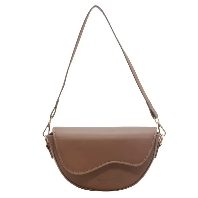 Sequined Leather Shoulder Tote