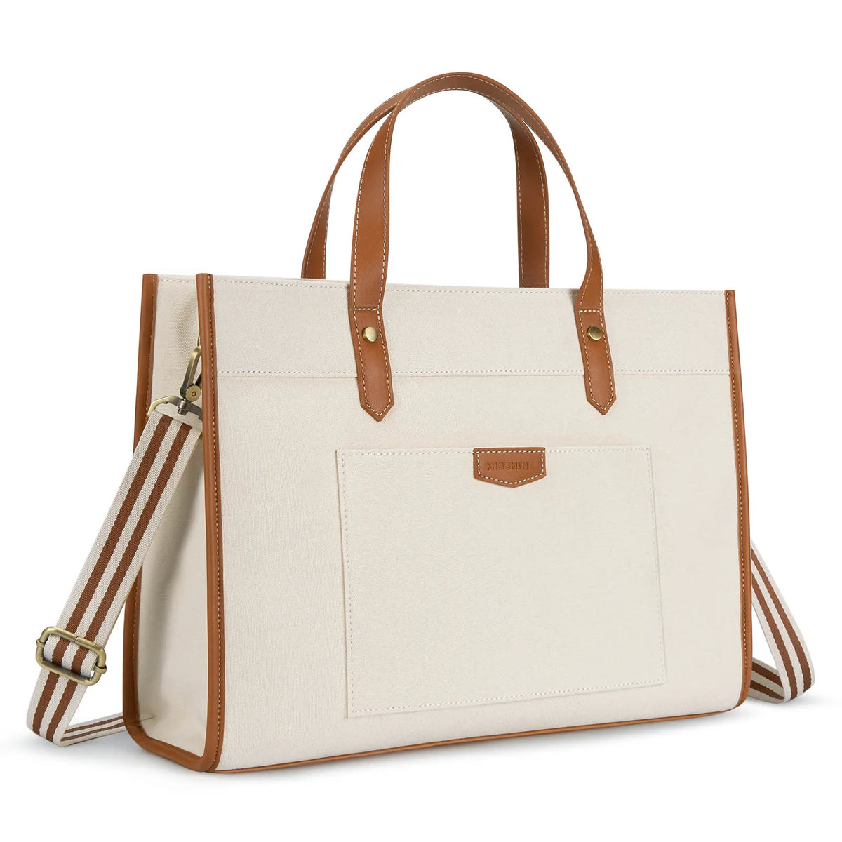 Canvas Laptop Messenger Handbag