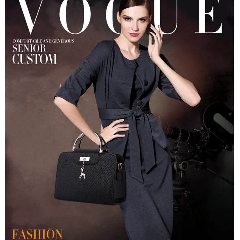 Classic Multi-Pocket Everyday Handbag