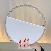 Darla Patent Leather Circular Bag - Guangdong Crafted Evening Bag