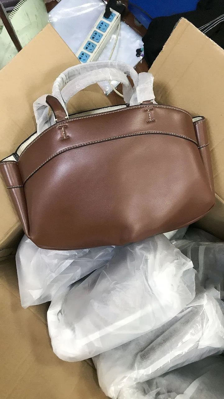 Microfiber Convertible Crossbody Tote Bag