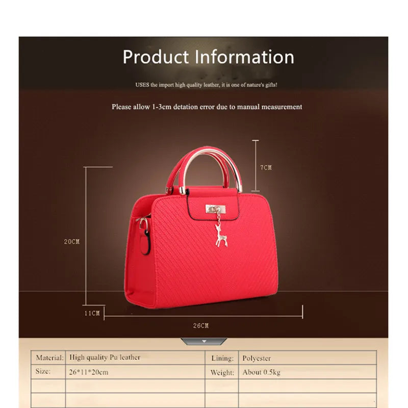 Classic Multi-Pocket Everyday Handbag