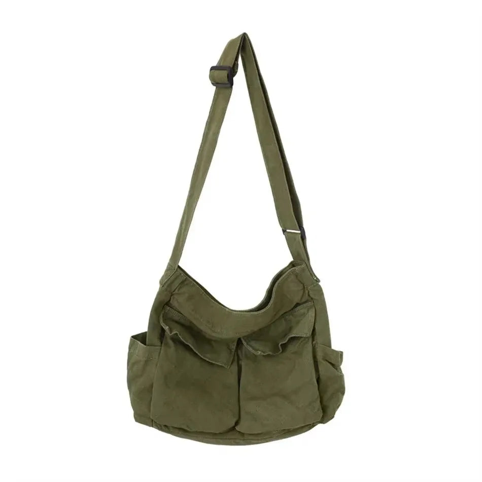 Sequined Leather Shoulder Tote